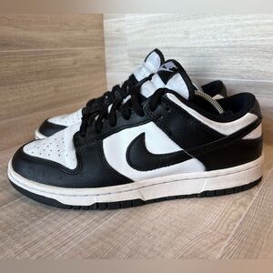 🐼 Nike Dunk Low Retro White Black Panda GS Size 7.5 Women